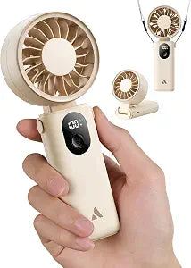 Aecooly Mighty Portable Handheld Fan | 20H Max Cooling | 3 Flexible Modes