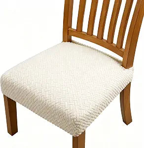 Dioxide Chair Covers for Dining Room Chairs,Chair Seat Covers (4PC)