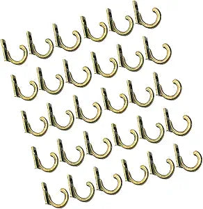 Vintage Bronze Wall Mounted Single Hook Hangers for Small Items