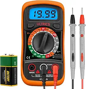 ULTRICS Digital Multimeter, Electrical Tester for AC/DC Voltage, DIY Home