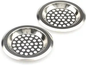 Kitchen and Bathroom Sink Strainer Stainless Steel, Bathub Drain Cover, Sink Drain Protector, Bathroom Sink Drain Strainer (Pack of 2)