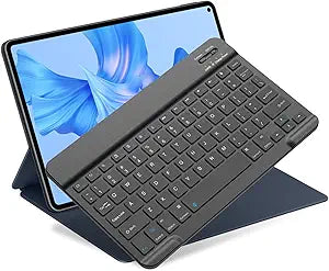 NOOX Bluetooth Keyboard for iPad A16 11th 10th Generation, iPad Pro 13/12/11/10/9/8/7 inch, iPad Air 13/11th Gen, iPad mini Tablets, etc. - Slim Wireless Portable Travel Office Computer Accessories