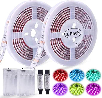 Battery Operated LED Strip Lights RGB Battery Powered Led Strip Lights