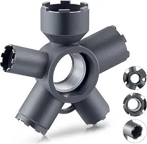 10-in-1 Faucet Aerator Key Removal Tool for Sink Faucets