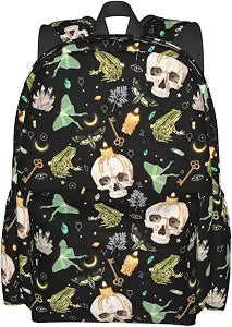 Halloween Spooky All Year Laptop Backpack Daypack for College Travel Hiking