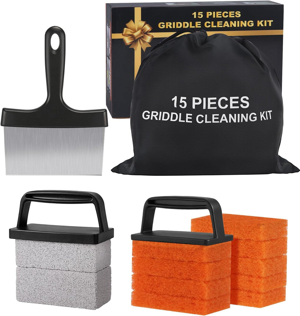 Griddle Cleaning Kit for Blackstone,Griddle Accessories Cleaner Tool Set