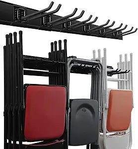 Wallmaster Garage Storage Organization Wall Mount Folding Chair Hangers