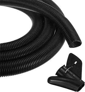 MECCANIXITY 1 1/2" 10ft Split Wire Loom Tubing w/Installation Tool Black