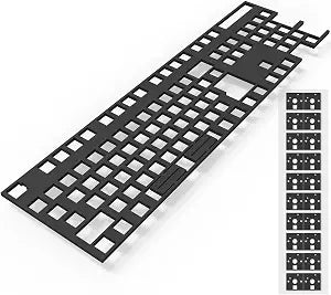 Poron PCB Foam 108 Layout, Switch Pads 120Pcs and Sound Dampeners for Custom Keyboard