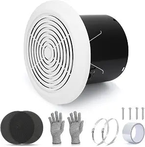 V2262-50 7 Inch Kitchen Bathroom Exhaust Fan for Mobile Home