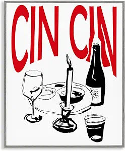 Cheers Cin Wine Bar, 16 x 20 Inch Framed Gicle Print