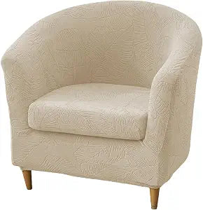 Club Chair Slipcover 2Piece Stretch Tub Chair Slipcover Armchair Sofa Cover