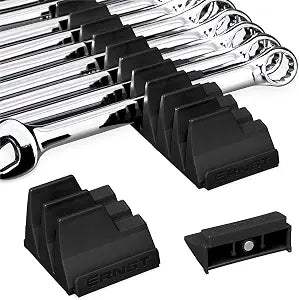 Ernst Manufacturing Wrench Pro - Modular Wrench Organizer for 40 Tools with Magnetic Base (Patented) - Made in the USA