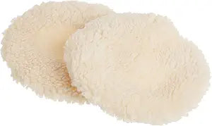 WEN 10A345 Synthetic Wool Polishing Bonnets For 10-Inch Polishers, Two Pack