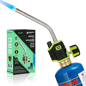 Propane Torch Head with Igniter, Longer Tube, Mini MAPP Gas Torch