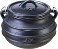 Flavehc Enameled Cast Iron Cauldron 2 QT, Witches Cauldron Halloween Decor, Halloween Candy Bowl