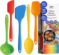 GIR: 5-Piece Silicone Essentials Kitchen Utensils Set - Rainbow