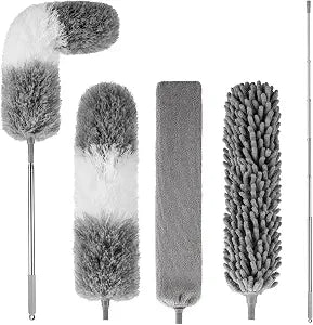 Dusters for Cleaning,Gap Duster and Chenille Duste with Extension Pole