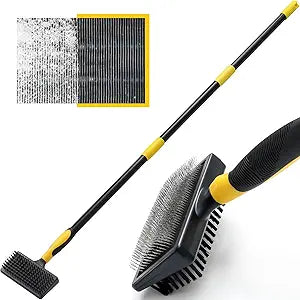HVAC Coil Cleaning Brush with Long Handle, Double-Sided AC Cleaner Brush