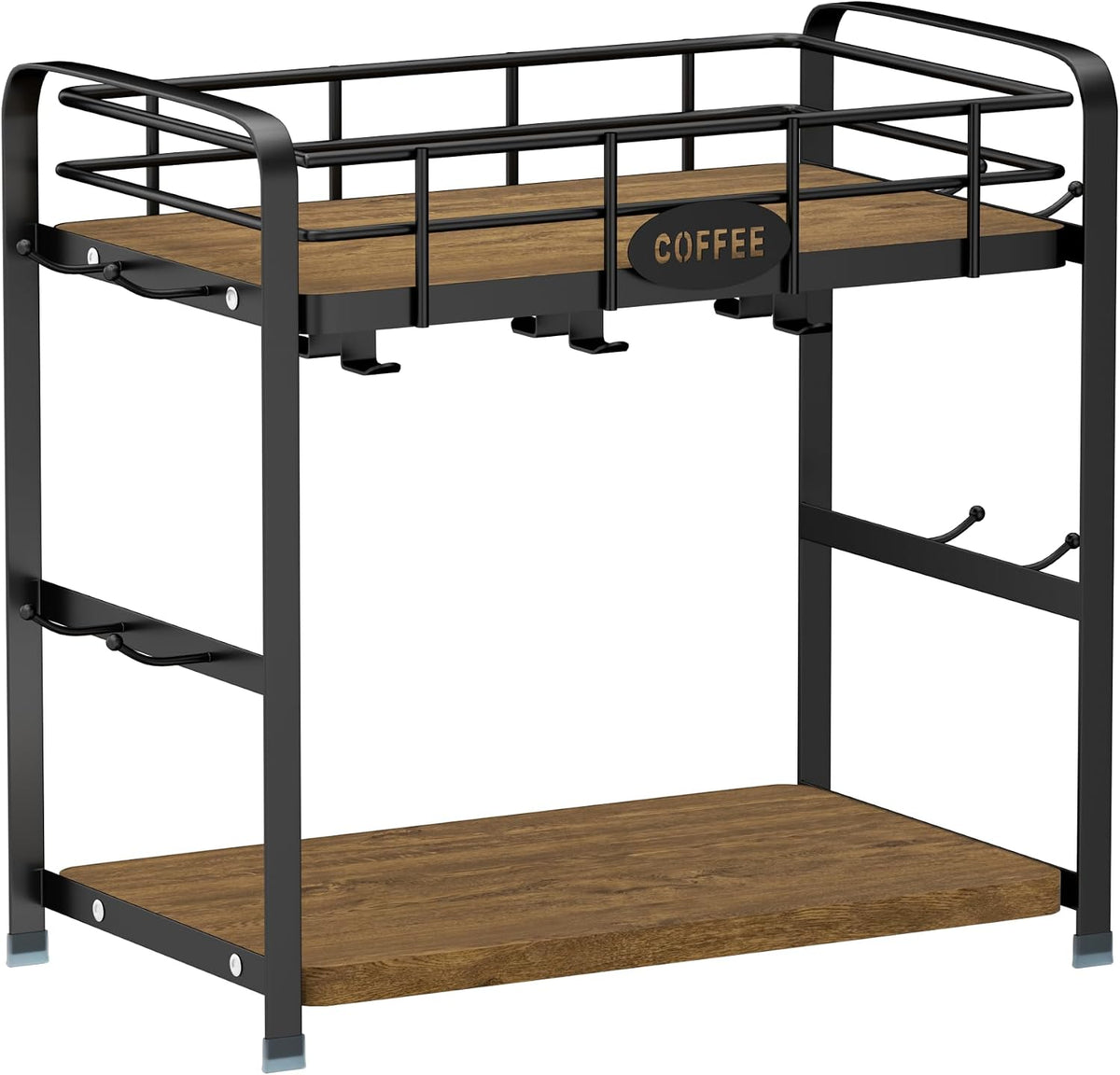 Coffee Cup Holder 2 Tier Mug Stand Rack