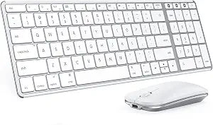 seenda SKM64-2 Bluetooth Keyboard and Mouse Combo for Mac, MacBook and iPad