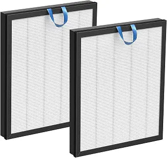 Vital 200S Replacement Filter for LEVOIT Vital 200S and Vital 200S-P Air Purifier, HEPA and High-Efficiency Activated Carbon Vital 200S-P Replacement Filter, Vital 200S-RF, 2 Pack,White