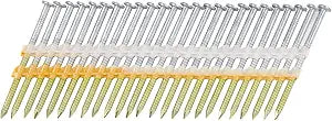 Metabo HPT Framing Nails | 2-3/8 Inch x .113 | 21 Degree | Flat Round Head | Ring Shank | 1,000 Count | 20161SHPT