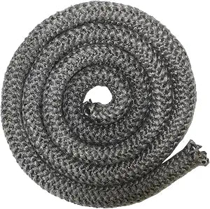 Protalwell Wood Stove Door Gasket, 3/4" Grey Color, Length 72"