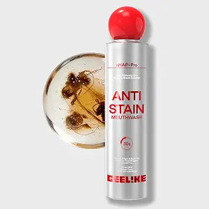 Anti-Stain Whitening Mouthwash, Alcohol-Free, nHAP-Pro Formula, Freshens Breath, Ocean Mint Flavor, 8.02oz