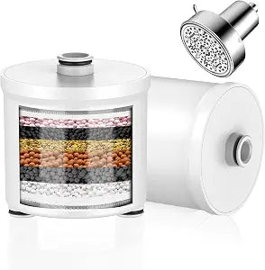 FEELSO 2 Pack Replacement Filters for Hard Water