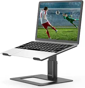BoYata Laptop Stand, Height Adjustable Laptop Riser for 11-17" Laptops