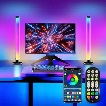 Smart LED Light Bars, Gaming Lights RGB IC Light Bar for Room, TV Backlight