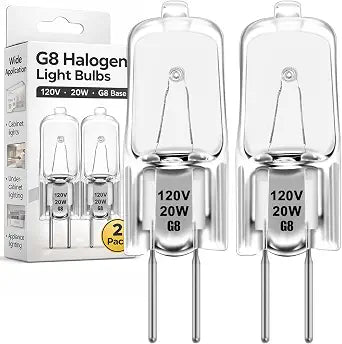 WB36X10213 G8 120V 20W Microwave Light Bulbs for Oven Interior Lighting