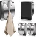 KIHOGEM Magnetic Towel Hook Holder 4Pack
