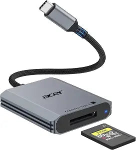 Acer USB C CFexpress Type A Card Reader 10Gbps(CFexpress Type A Card ONLY)