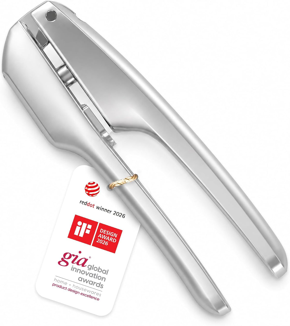 Zyliss Susi 4 Garlic & Ginger Press, Odor-Free Hands, No Need To Peel