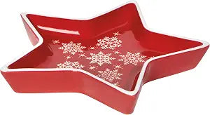 Christmas Star-Shaped Tray by Now Designs by Danica