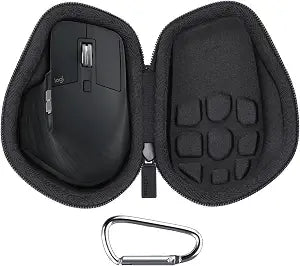 co2CREA Hard Travel Case for Logitech MX Master 4/Master 3S/3 Mouse, Black