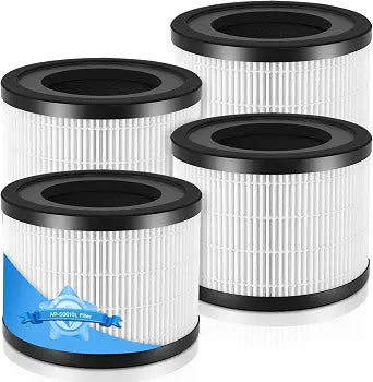 4 Pack AP-S0610L Replacement Filter for MOOKA AP-S0610L Air Purifier