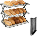 3 Tier Collapsible Cooling Rack Sourdough Cooling Rack 17"x10"