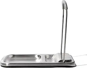 OXO Good Grips Stainless Steel Spoon Rest with Lid Holder