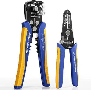 haisstronica Automatic and Manual Wire Stripper Set, AWG 10-24