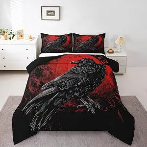 Erosebridal Vintage Viking Queen Comforter Set for Kids Adults Men