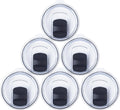 6 Pack 20 oz Tumbler Lid, Magnetic Slider Replacement Lids for YETI 20 oz Tumbler, 10/24 oz Mug and 10 oz Lowball, Spill Proof Cup Lids Covers Compatible for Ozark Trail, Old Style Rtic, BPA Free