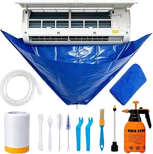 Mini Split Cleaning Kit - Reusable Mini Split Cleaning Bag - Fits 27-37in