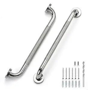 Grab Bars for Shower, 18 Inch Anti-Slip Shower Handle, Polished Nickel