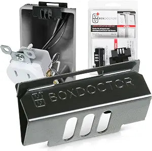 Repair Clips - Fix Loose Outlets and Switches - Electrical Wall Box Repair Clips - 10 Pack