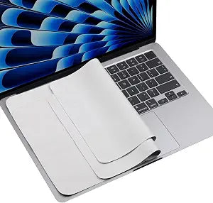2 Pack Microfiber Liner Cleaning Cloth 15" 16" MacBook Air/MacBook Pro Screen Keyboard Imprint Protection, MacBook Air 15.3" /MacBook Pro 15"/MacBook Pro 16" M5 M4 M3 M2 M1 Accessories Protector