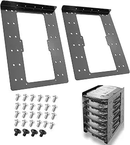 YAODHAOD 2.5" to 3.5" SSD/HDD Mounting Bracket, Metal SSD HDD Holder