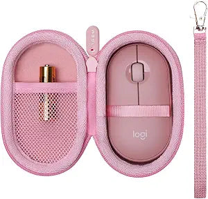 LTGEM Case for Logitech Pebble Mouse 2 M350s/M350 Wireless Mouse, Pink